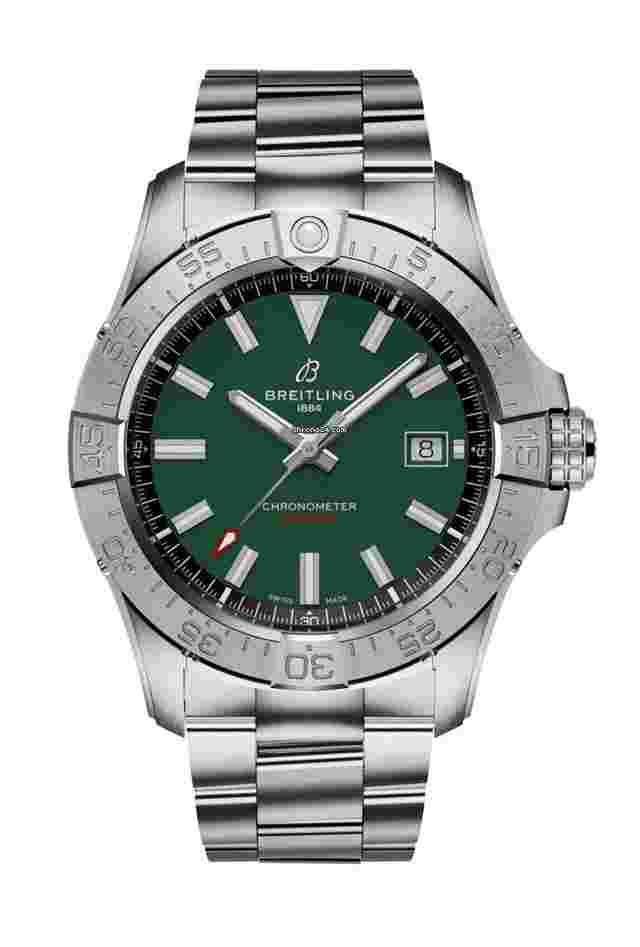 Breitling Avenger
                           
                                 Green Dial Automatic 42mm Mens Watch NEW UNWORN
