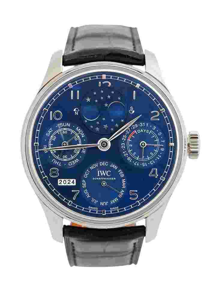 IWC Portuguese Perpetual Calendar IW503401 Serviced by IWC Unworn Since Immediate Dispatch or Collection