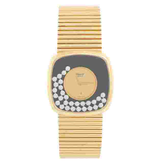Chopard Happy Diamonds
                           
                                 18k Yellow Gold Black Onyx ref 2164