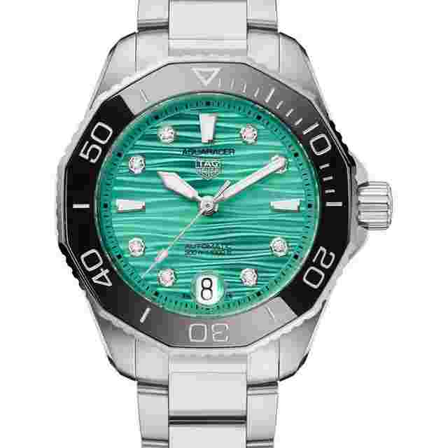 TAG Heuer Aquaracer Lady
                           
                                 Professional 300 Jade dial 36mm WBP231K.BA0618