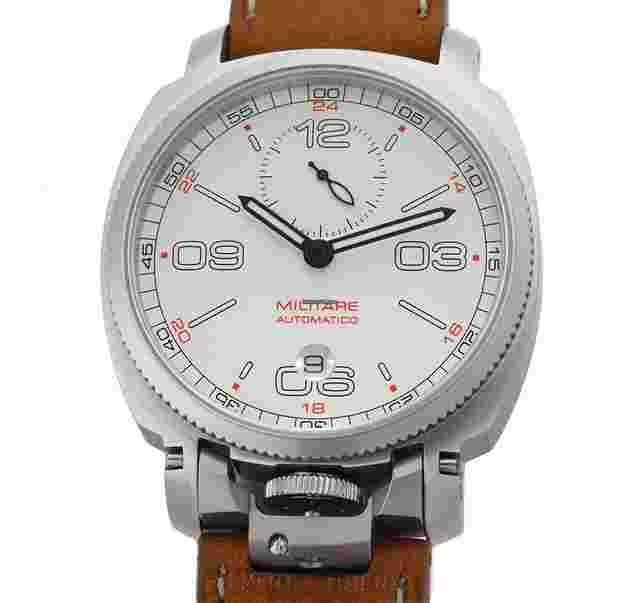 Anonimo Militare
                           
                                 Automatico Stainless Steel 43mm White Dial LTD ED XXX\\/1503