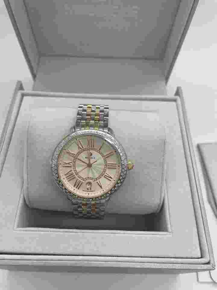 Michele Serein
                           
                                 Mid Two-Tone Diamond Women's Watch MWW21B000138