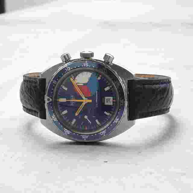 Heuer
                           
                                 Autavia Skipper 2nd execution serviced and unpolished