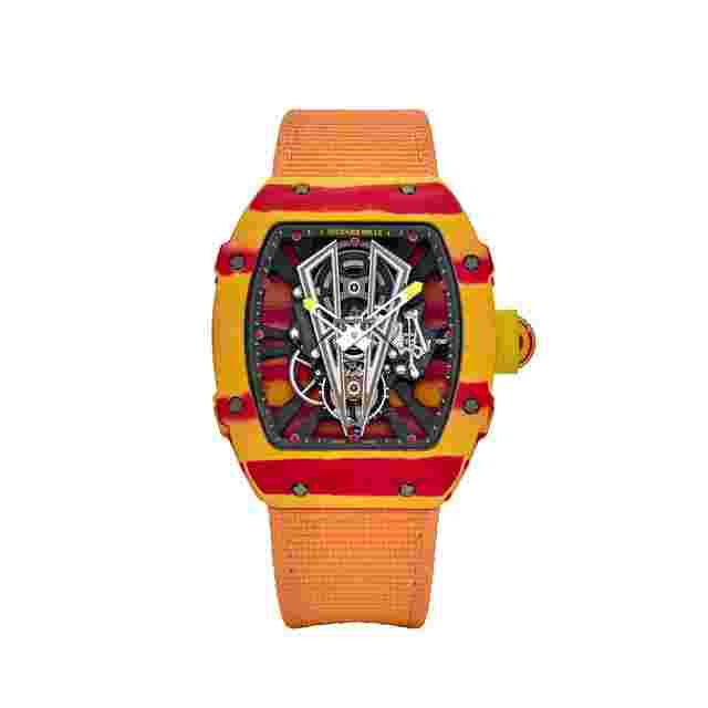 Richard Mille RM 027
                           
                                 27-03 Tourbillon Rafael Nadal Red Yellow Quartz TPT (2018)