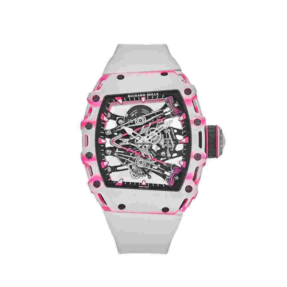 Richard Mille
                           
                                 RM 38-02 Bubba Watson Tourbillon White Pink Quartz TPT