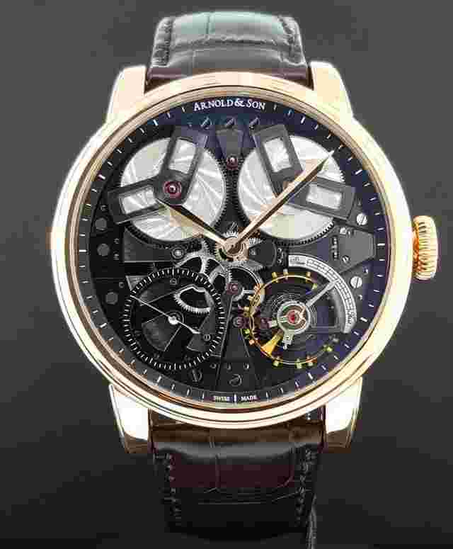 Arnold & Son TB88
                           
                                 Royal Collection TB88 True Beat 18k Rose Gold 46mm Box & P Mint