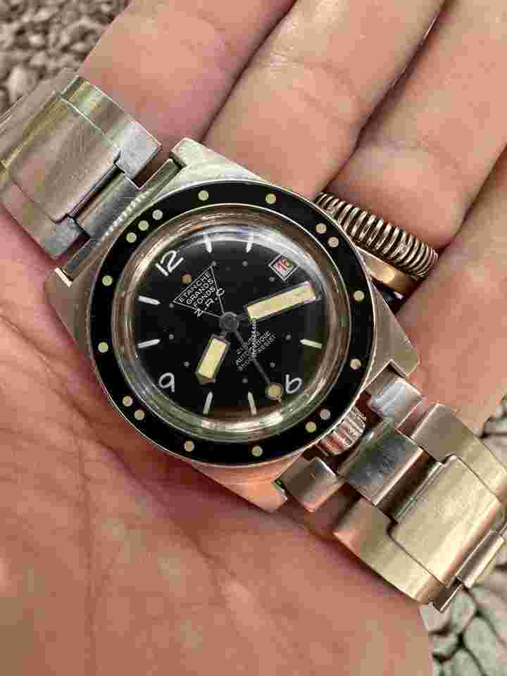ZRC
                           
                                 Vintage 1960's Grand Fond 300M diver's wristwatch