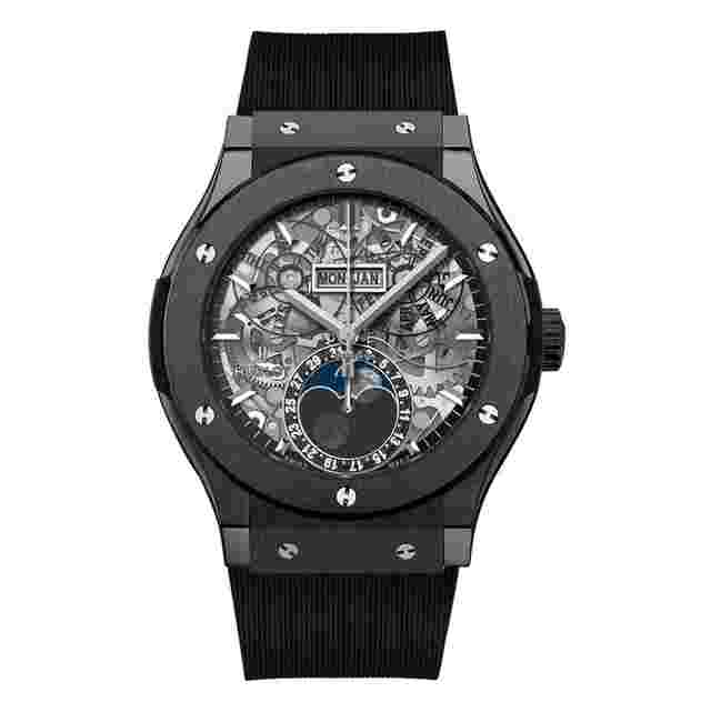 Hublot Classic Fusion Aerofusion
                           
                                 547.CX.0170.RX Ceramic with Black Rubber Watch