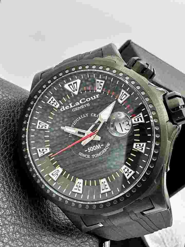 DeLaCour
                           
                                 PROMESS REEF SAVER LIMITED EDITION 500M TITANIUM DIVER BLACK 48MM