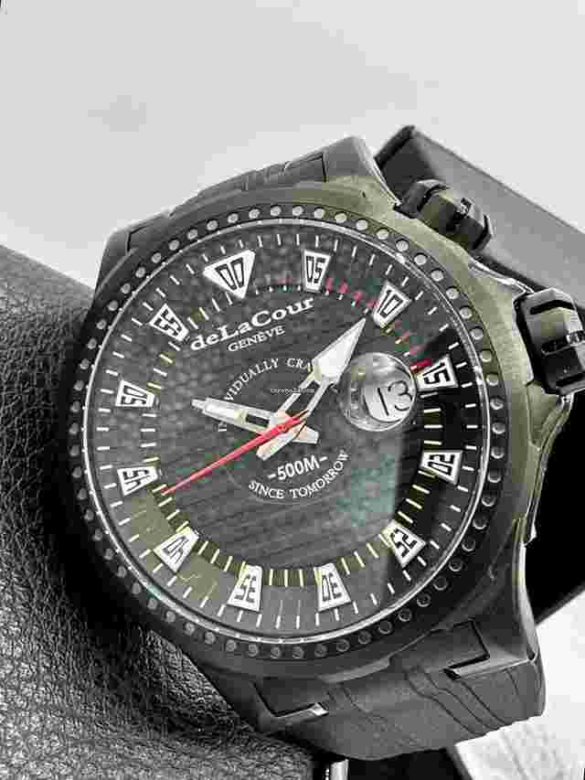 DeLaCour
                           
                                 PROMESS REEF SAVER LIMITED EDITION 500M TITANIUM DIVER BLACK 48MM