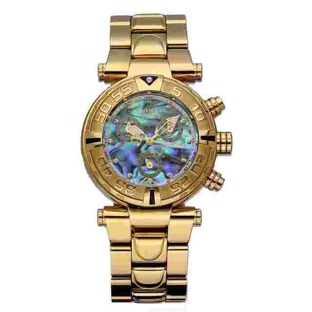 Invicta
                           
                                 Noma I Subaqua Lady 19931 Gold Tone 38 mm Steel Quartz Women's Watch