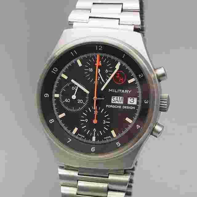 Orfina Porsche Design 7177 3H Military Chronograph Venezuela Army Issue Cal 5100