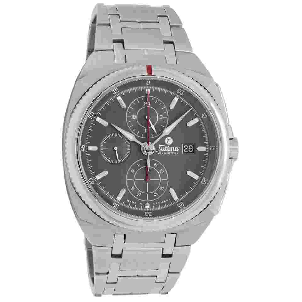 Tutima Saxon One
                           
                                 Stainless Steel Saxon One Chronograph 6420-01