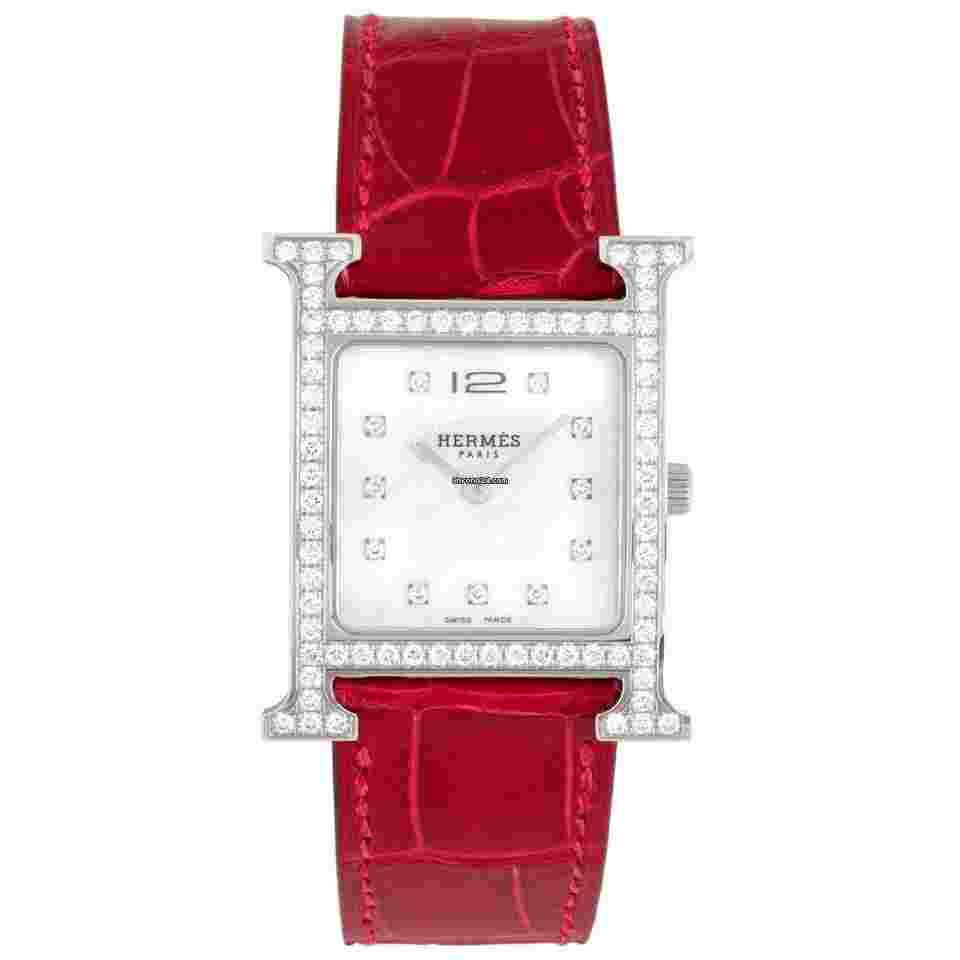 Hermès Heure H
Stainless Steel & Diamond Heure H Quartz Watch HH1.530