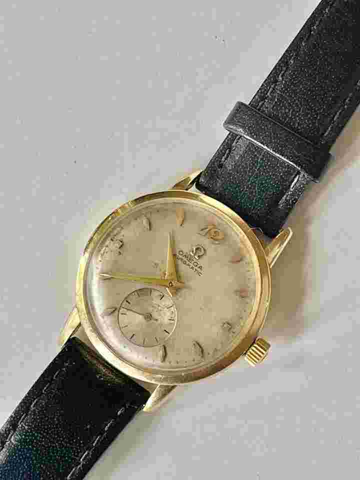 Omega Bumper
Automatic Tropical Dial Cold Filled Ref.F.6212 Cal.344 Vintage Swiss Made