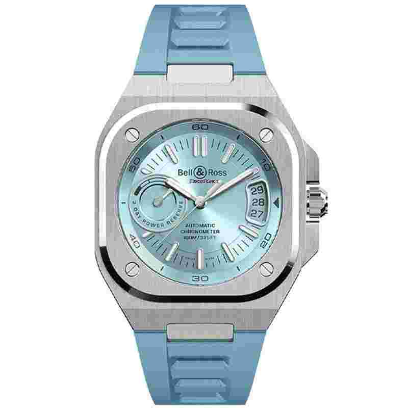 Bell & Ross
BR-X5 Auto Ice Blue Dial 41mm Strap Men's Watch BRX5RIBSTSRB