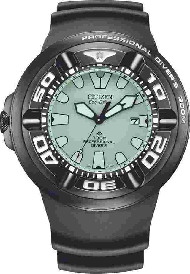 Citizen Promaster Marine Godzilla Green dial ref. BJ8055-04X