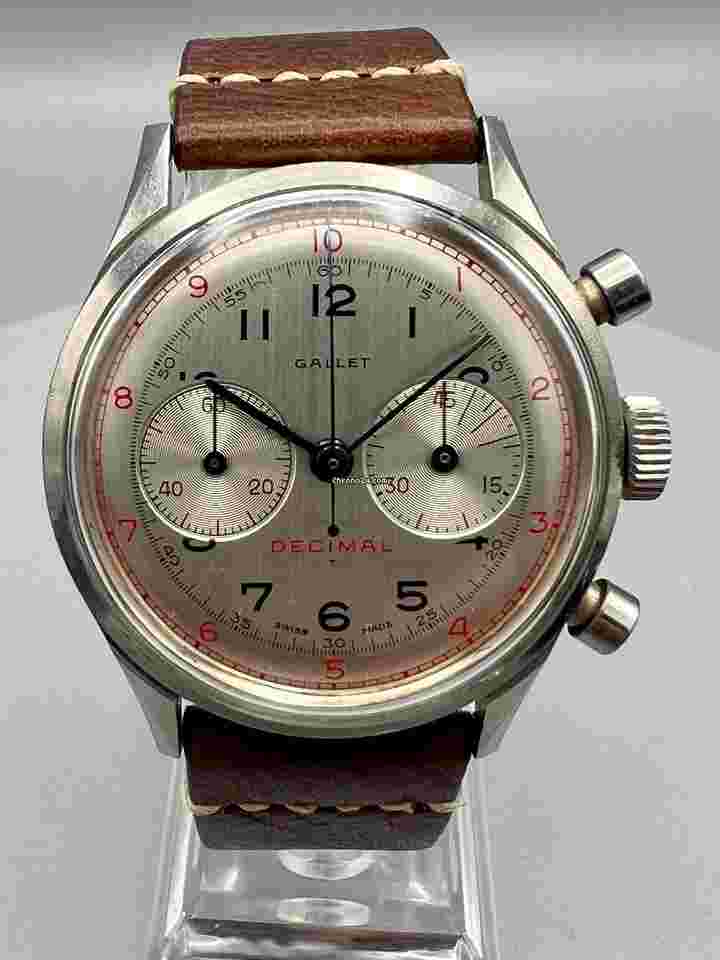 Gallet
                           
                                 Multichron Decimal Chronograph