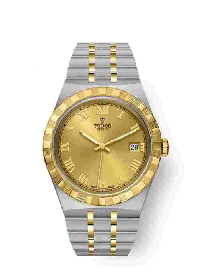 Tudor Royal
Unworn 2024 Royal Steel and 18k Yellow Gold 38mm Ref# M28503-0003 box and papers