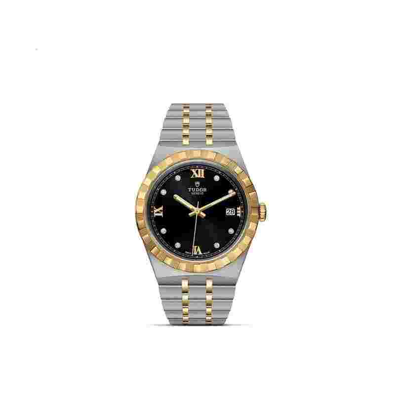 Tudor Royal
Stainless Steel and 18k Yellow Gold with Diamond-set 38mm Ref# M28503-0004