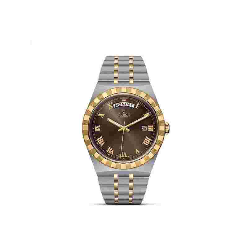 Tudor Royal
Unworn 2024 Royal Steel and 18k Yellow Gold 41mm Ref# M28603-0007 box and papers