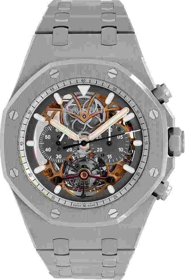 Audemars Piguet Royal Oak Tourbillon
                           
                                 26347TI.OO.1205TI.01 Titanium 44mm watch