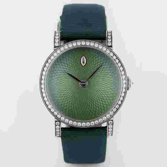 DeLaneau
                           
                                 Rondo 36 Translucent | REF. RON36001 WG GUI08 | Piece Unique | 18k White Gold | RRP £33,520