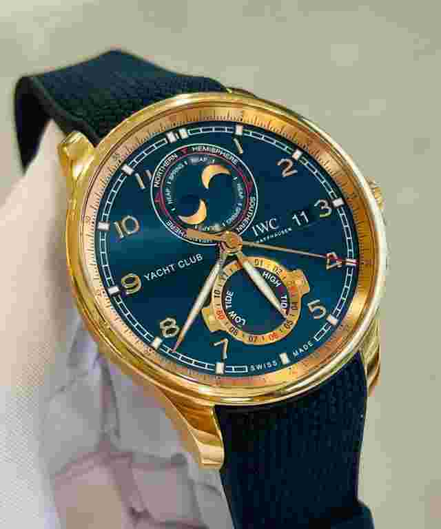 IWC Portuguese Portugieser Yacht Club Moon Tide 44.6 Mm