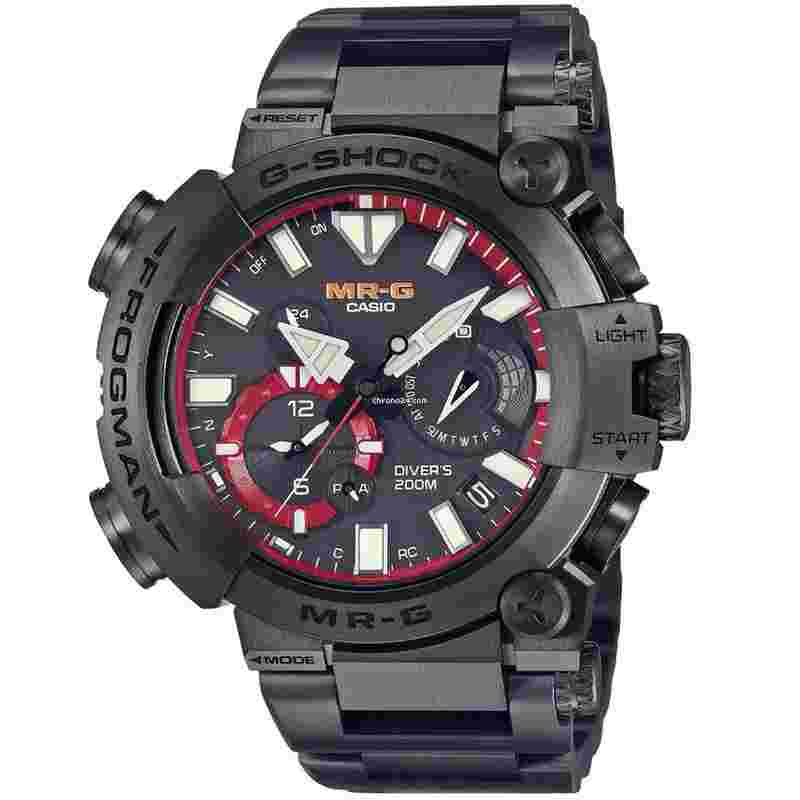 Casio G-Shock
                           
                                 MR-G Frogman Black Titanium Divers Men's Watch MRGBF1000B1A