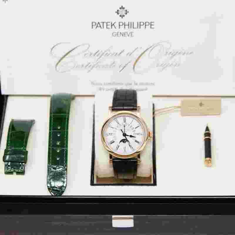 Patek Philippe Perpetual Calendar
Pre-Owned Perpetual Calendar Moonphase 18k Rose Gold Ivory Dial %5BFULL SET 2022%5D EXTRA STRAP MINT 38mm