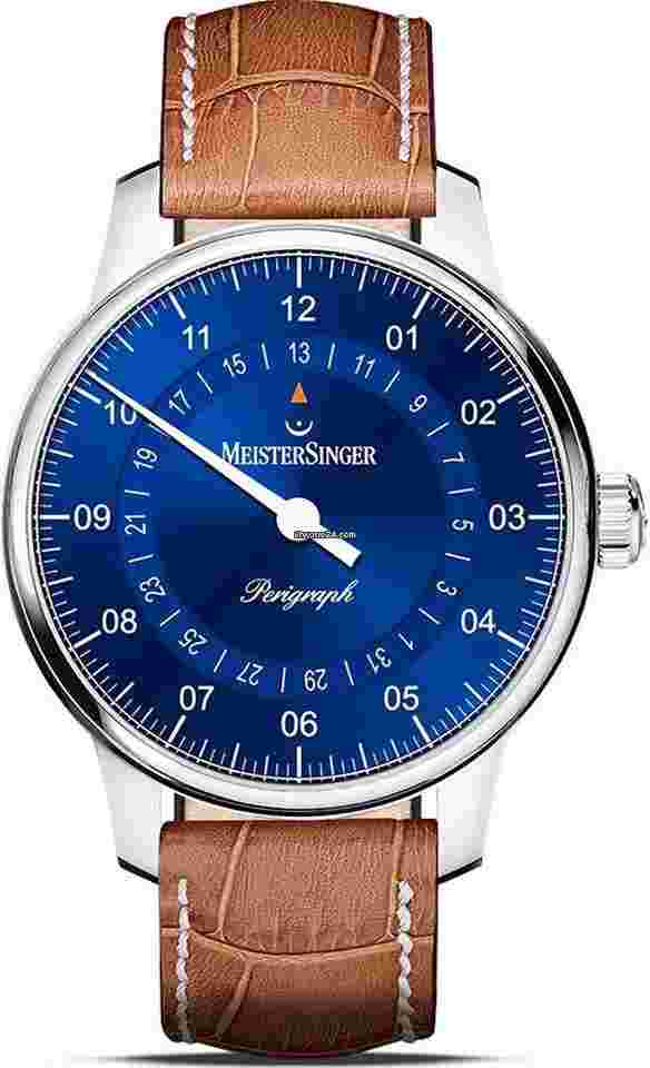 Meistersinger Perigraph
BM1108 Perigraph - 38mm - Sunburst Blue