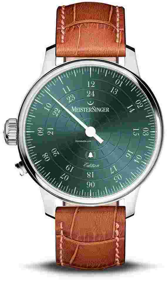 Meistersinger
                           
                                 Bell Hora Petrol Dial Left Handed