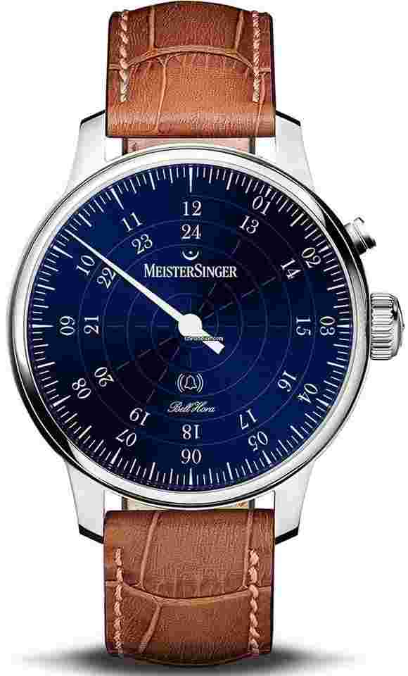 Meistersinger
                           
                                 Bell Hora Blue Dial