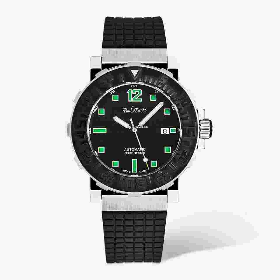Paul Picot C-Type
Black Dial Men's Automatic Watch