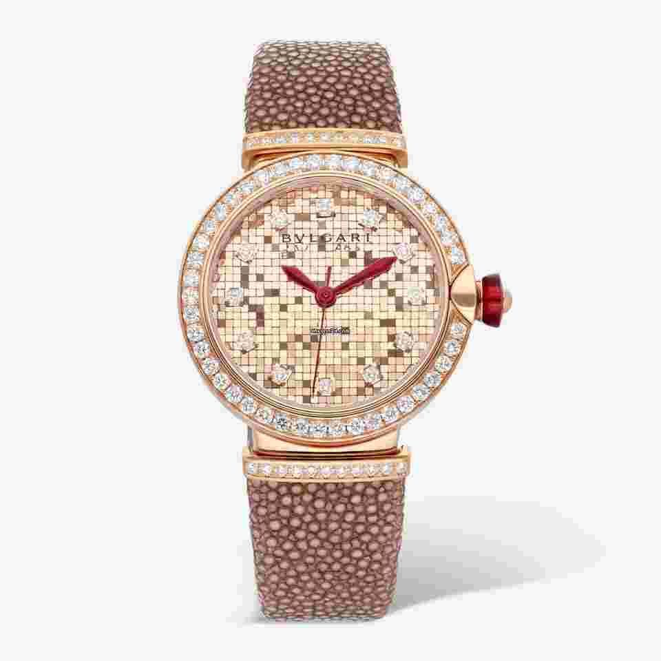 Bulgari Lucea
18K Rose Gold 33mm Automatic Ladies Watch