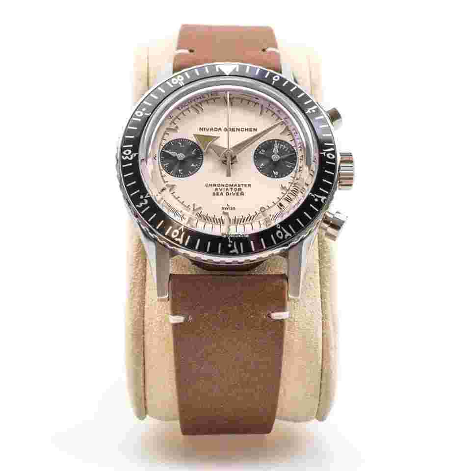 Nivada
                           
                                 GRENCHEN X PERPETUEL UAE Chronomaster Panda First Edition Limited 50