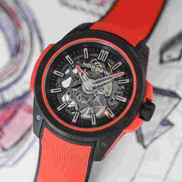 Norqain
                           
                                 Wild One Skeleton NEW 2025 Coral 42mm NNQ3000QBR2AS/B013
