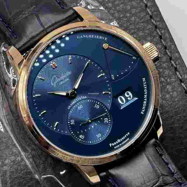 Glashütte Original PanoReserve
                           
                                 NEW 2024 Panoreserve 40mm Blue 1-65-01-04-15-61