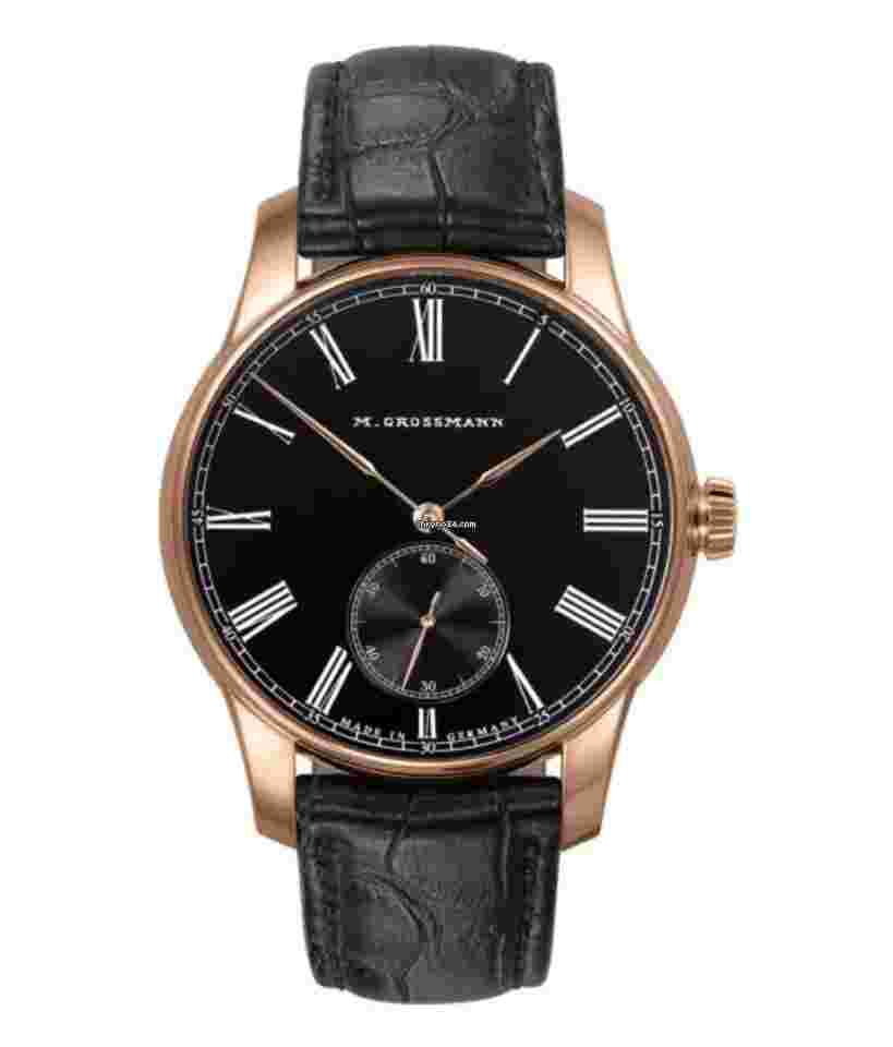 Moritz Grossmann
                           
                                 Hamatic Vintage with rose gold hands