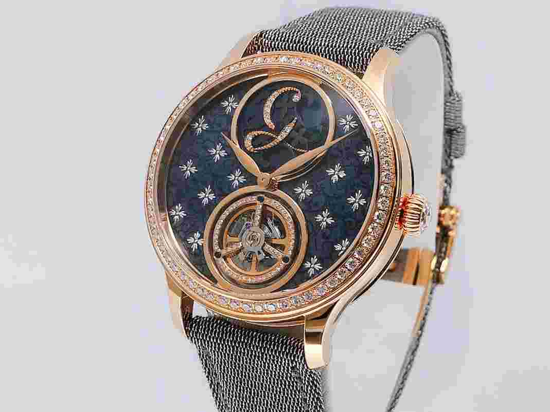Charles Girardier 1809 Lady's Diamonds CG.OR5.03C01 18k Rose Gold 