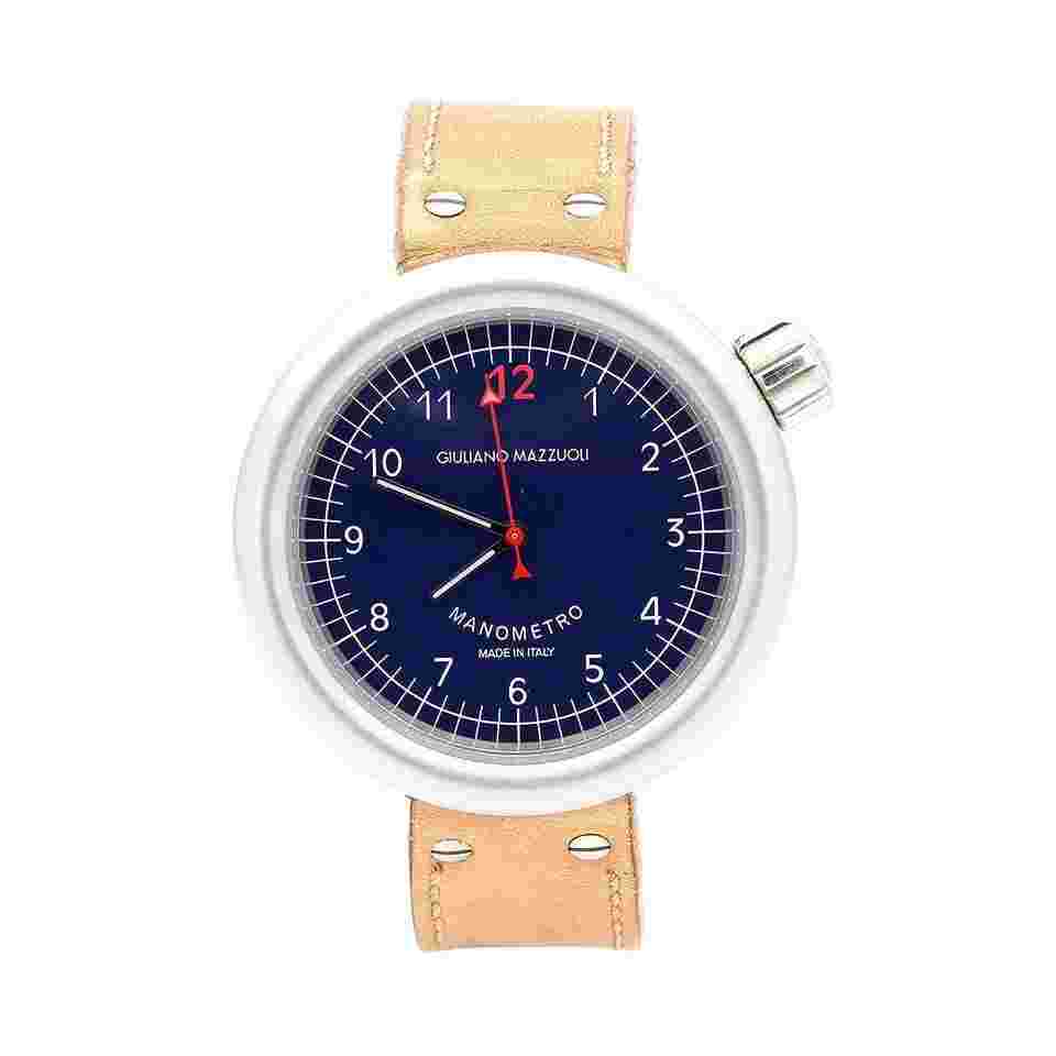 Giuliano Mazzuoli Blue Dial - Full Set Manometro