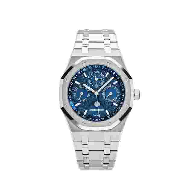 Audemars Piguet Royal Oak Perpetual Calendar
                           
                                 26574BC.OO.1220BC.02 'John Mayer' Perpetual Calendar Blue Dial Limited Edition (2024)