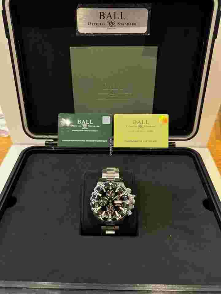 Ball Engineer Hydrocarbon Nedu
                           
                                 Chronograph Chronometer Titanium 42mm (Black Dial Black Bezel)