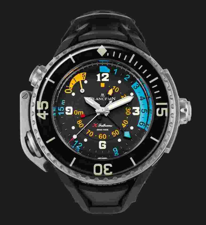 Blancpain Fifty Fathoms
X Fathoms Titanium Limited Edition 5018-1230-64A Depth Gauge Rare