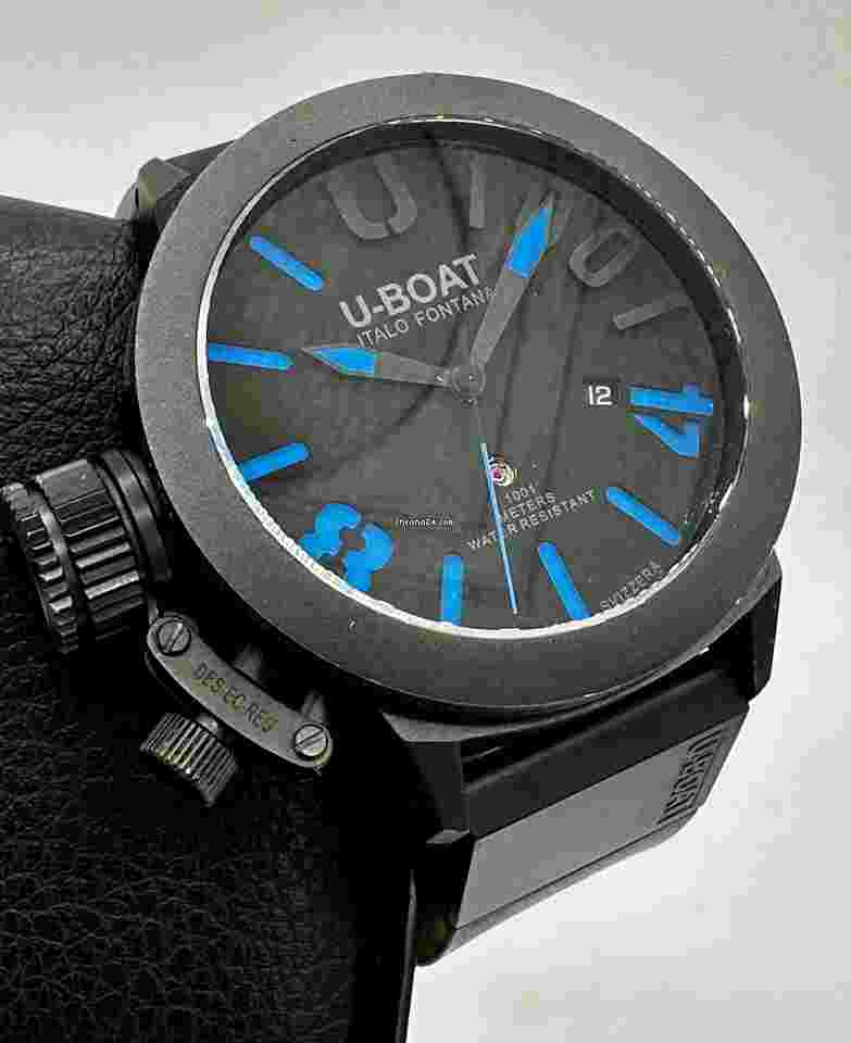 U-Boat U-1001
Black PVD LIMITED EDITION 300 Pieces Blue Dial SWISS AUTOMATIC 47MM
