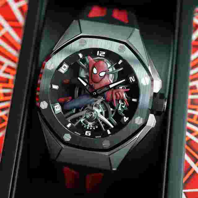 Audemars Piguet Royal Oak Concept
                           
                                 Tourbillon "Spider-man" 26631IO.OO.D002CA.01