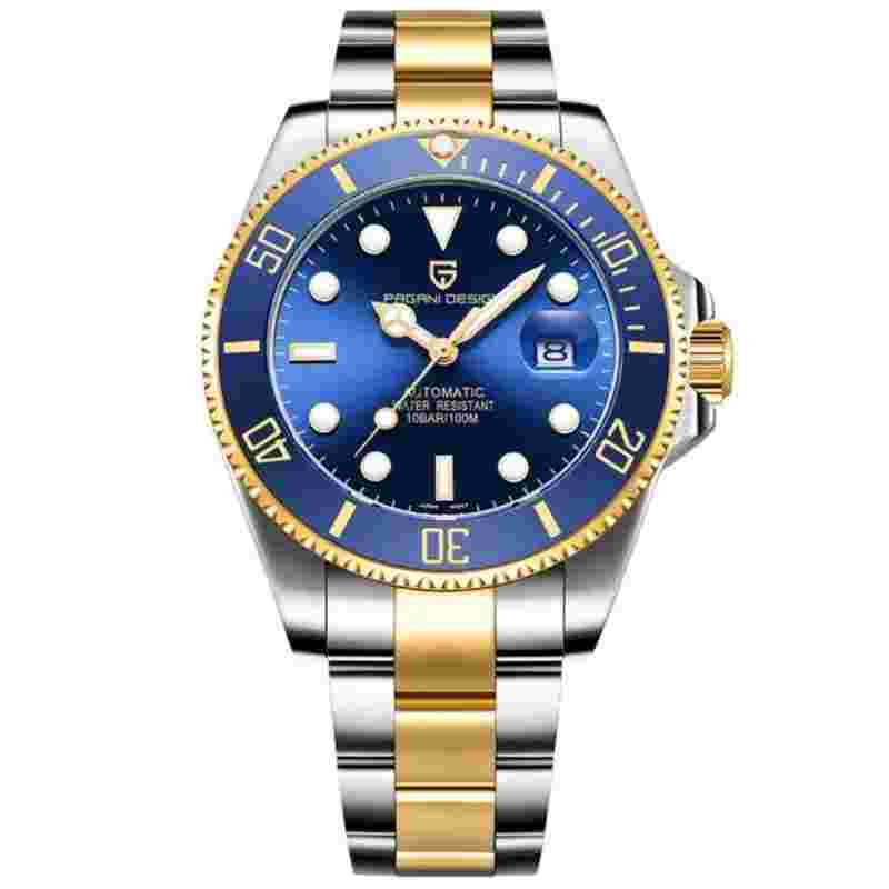 Pagani Design New PD1639 Rolex Submariner Homage Stainless Steel Automatic Watch