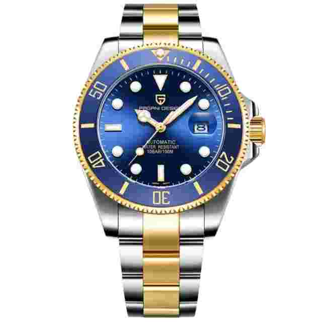 Pagani Design New PD1639 Rolex Submariner Homage Stainless Steel Automatic Watch 