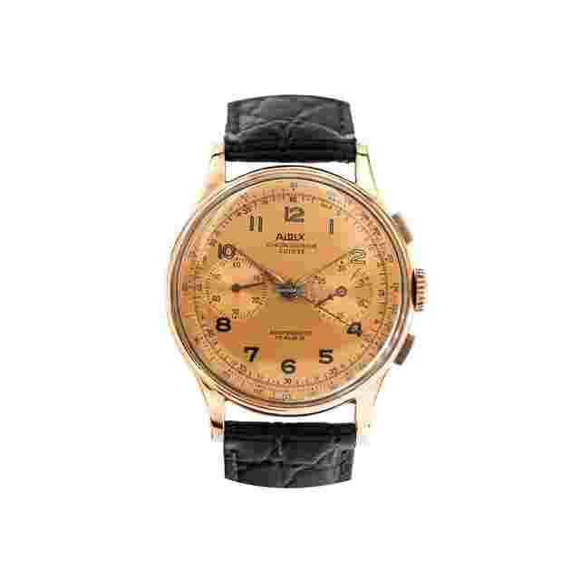 Chronographe Suisse Cie
                           
                                 Aidix Jumbo 18CT rose gold