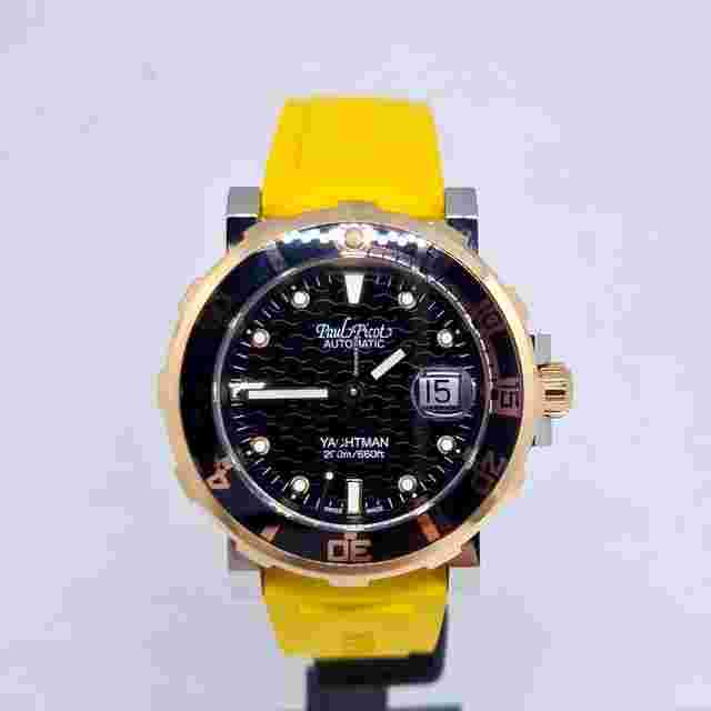 Paul Picot Yachtman
                           
                                 III Date P1151.SRG.NR.3604 steel Gold 18 K